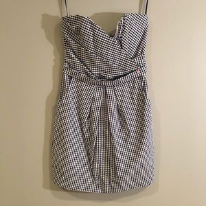 Baby Angel // Strapless Gingham Dress